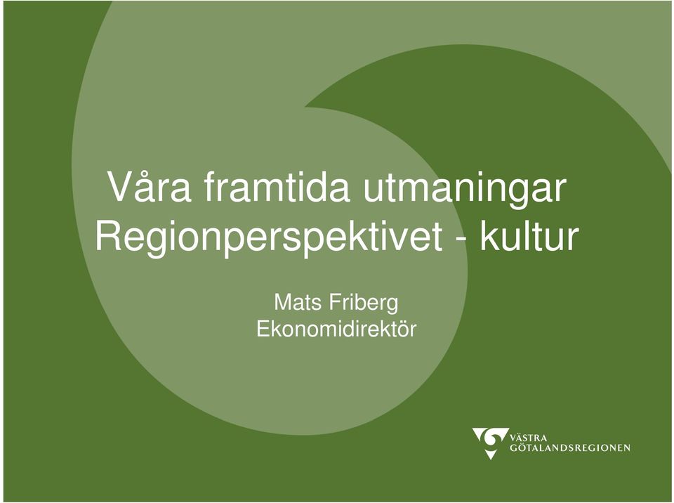 Regionperspektivet -