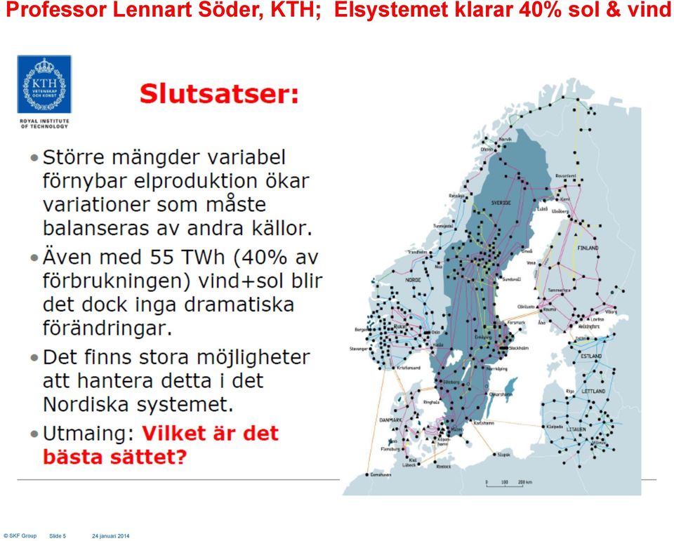 Elsystemet klarar