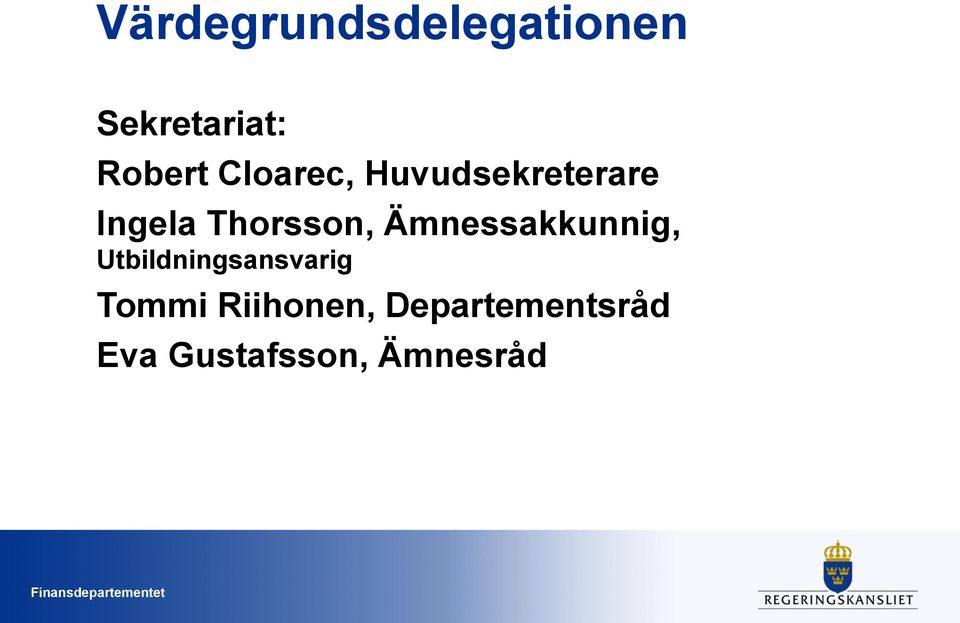 Ämnessakkunnig, Utbildningsansvarig Tommi