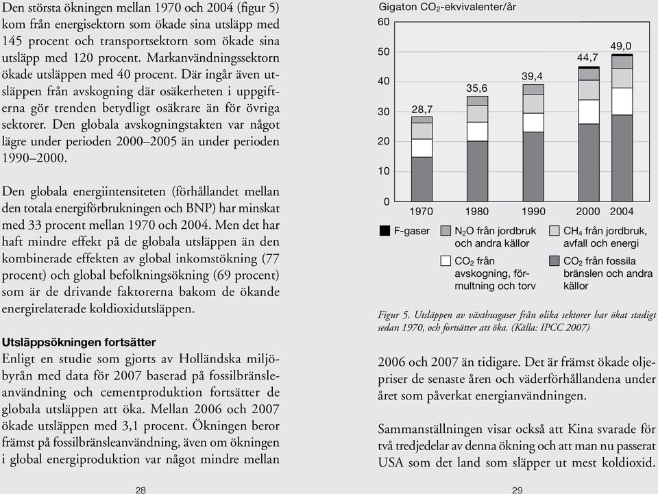 Den globala avskogningstakten var något lägre under perioden 2000 2005 än under perioden 1990 2000.