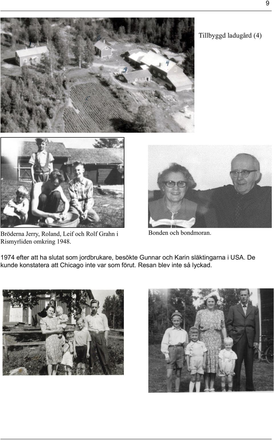 1974 efter att ha slutat som jordbrukare, besökte Gunnar och Karin