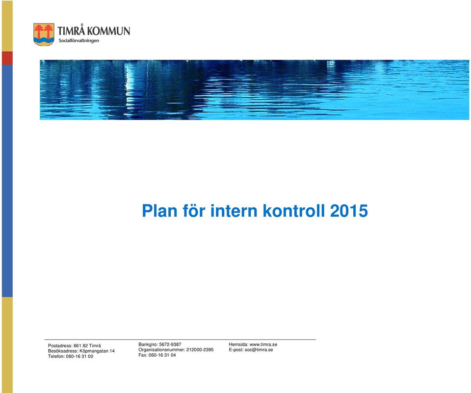 Plan för intern