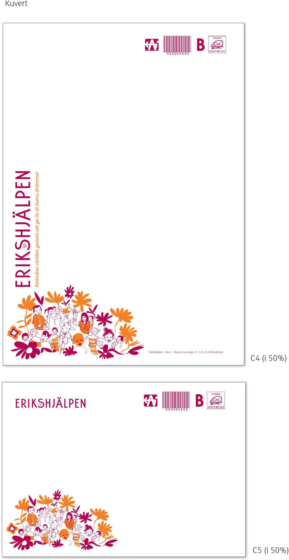 Erikshjälpen Box 1 Bergmossevägen