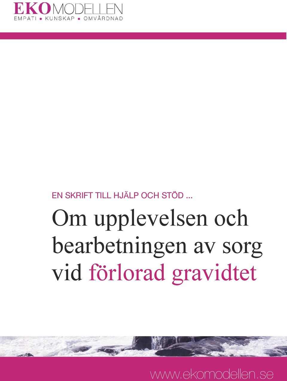 bearbetningen av sorg vid