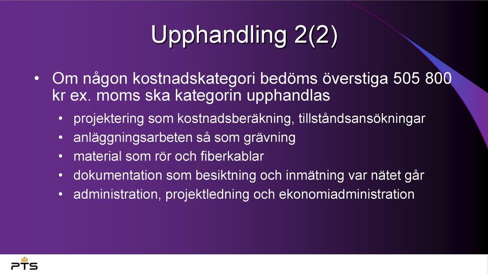 tillståndsansökningar anläggningsarbeten så som grävning material som rör och