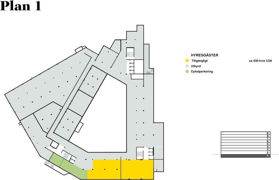 Cykelparkering ca 430