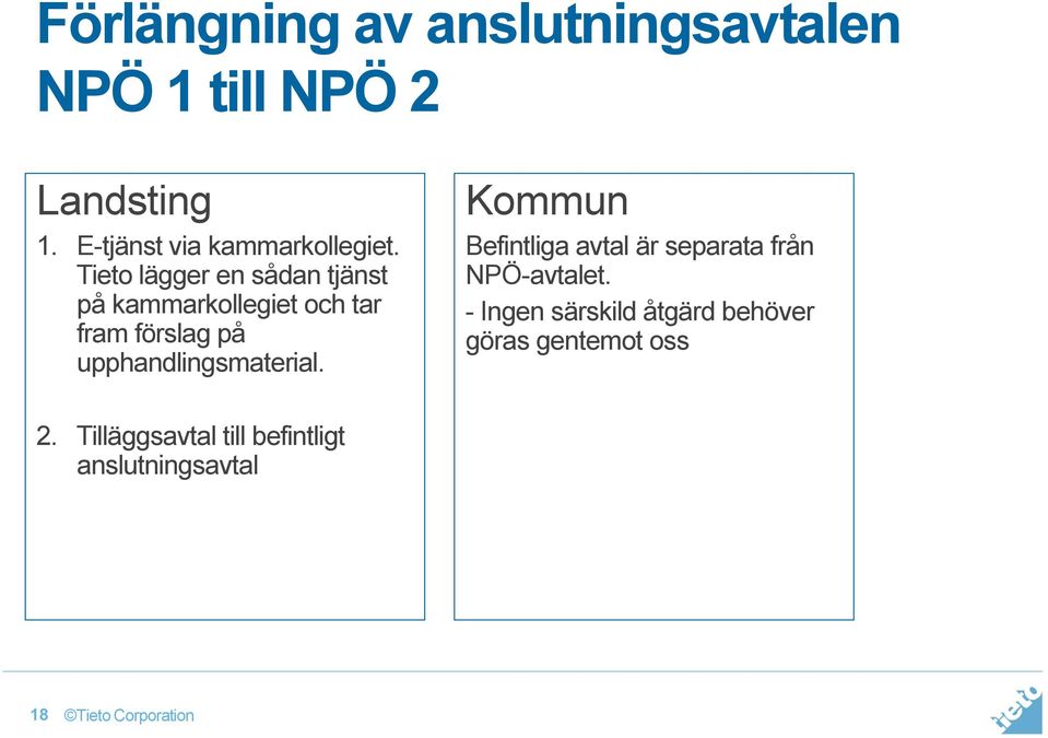 Tieto lägger en sådan tjänst på kammarkollegiet och tar fram förslag på