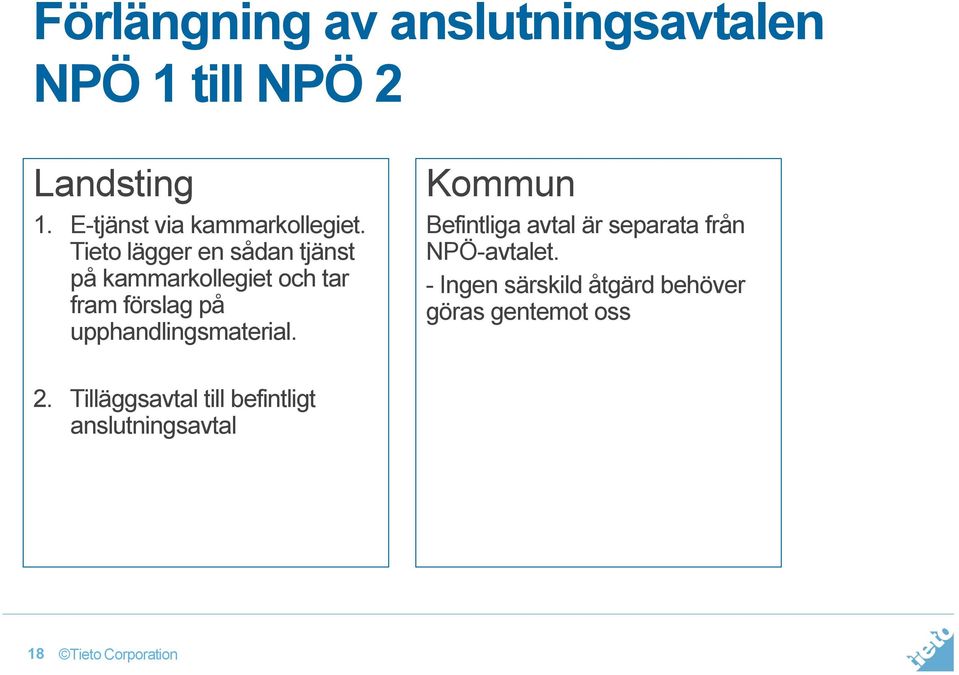 Tieto lägger en sådan tjänst på kammarkollegiet och tar fram förslag på