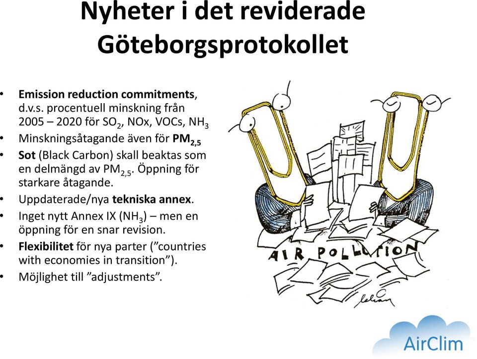 ion reduction commitments,