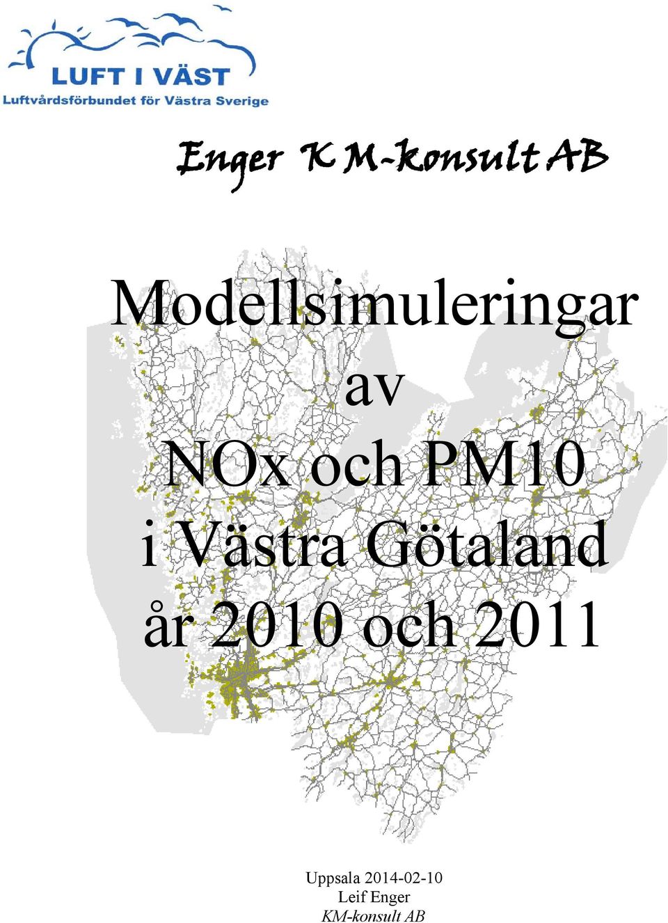 PM10 i Västra Götaland år 2010