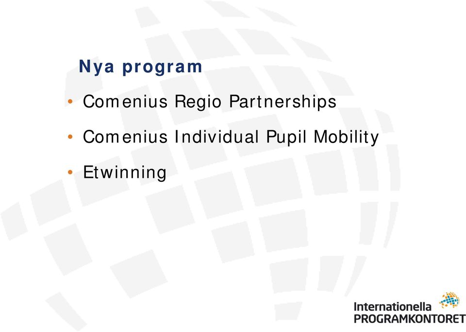 Comenius Individual