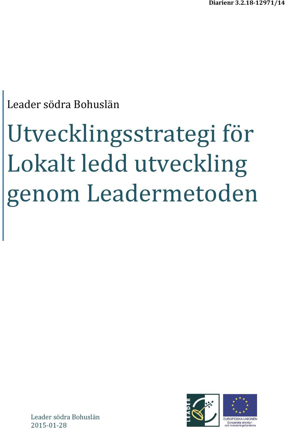 Utvecklingsstrategi för Lokalt ledd