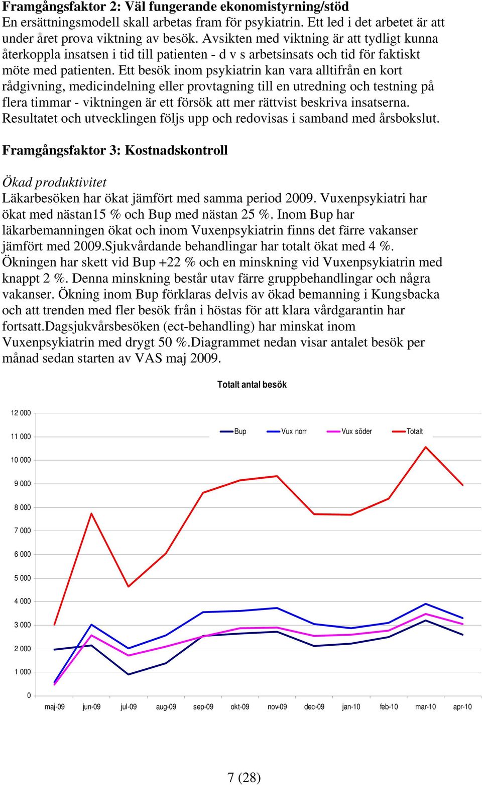 Ett besök inom psykiatrin kan vara alltifrån en kort rådgivning, medicindelning eller provtagning till en utredning och testning på flera timmar - viktningen är ett försök att mer rättvist beskriva