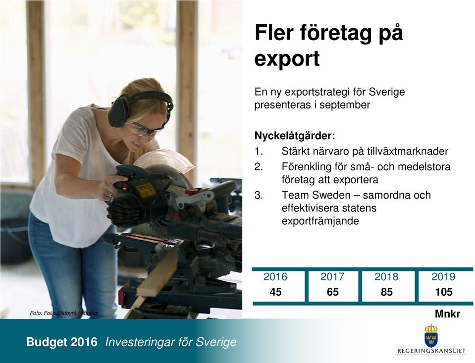 Förenkling för små- och medelstora företag att exportera 3.