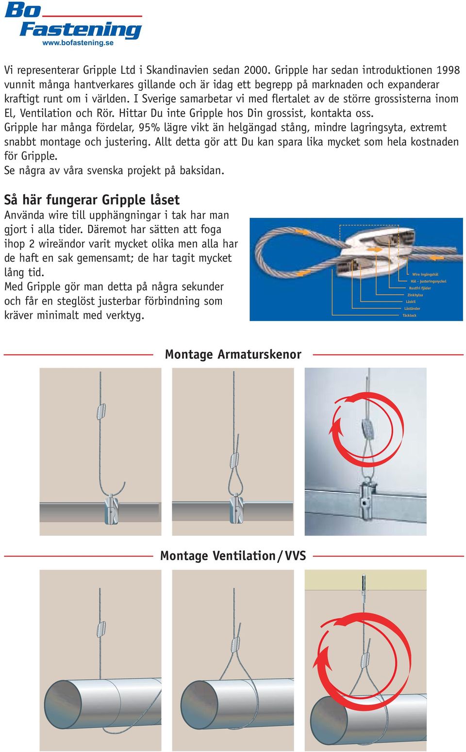 I Sverige samarbetar vi med flertalet av de större grossisterna inom El, Ventilation och Rör. Hittar Du inte Gripple hos Din grossist, kontakta oss.