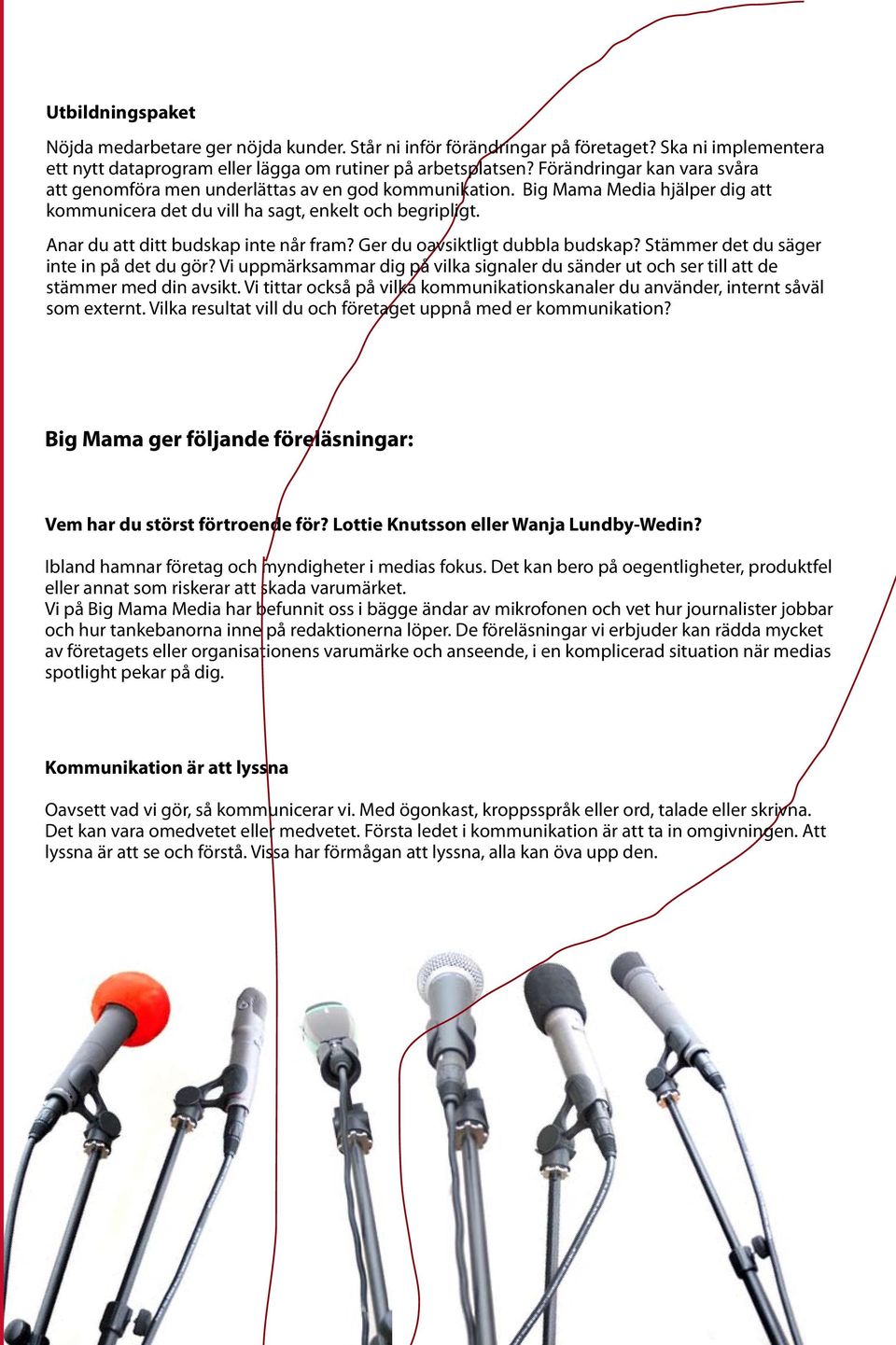 Anar du att ditt budskap inte når fram? Ger du oavsiktligt dubbla budskap? Stämmer det du säger inte in på det du gör?