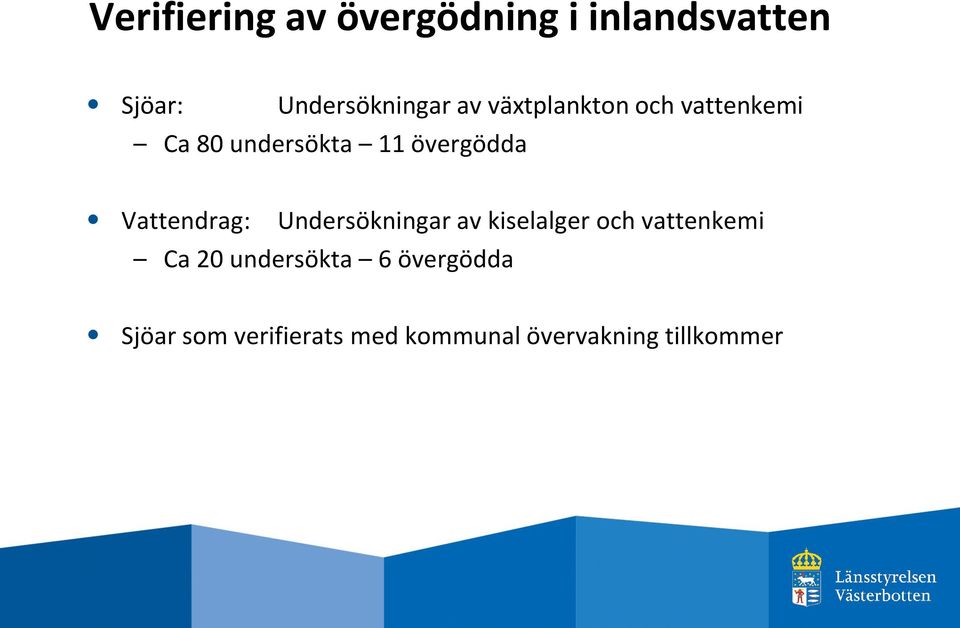 Vattendrag: Undersökningar av kiselalger och vattenkemi Ca 20