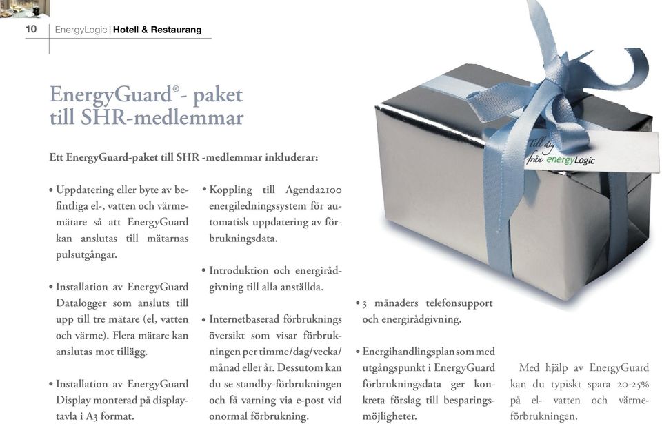 Installation av EnergyGuard Display monterad på displaytavla i A3 format. Koppling till Agenda2100 energiledningssystem för automatisk uppdatering av förbrukningsdata.