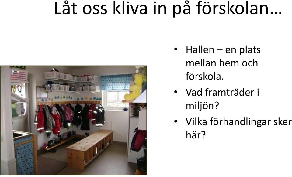 förskola.