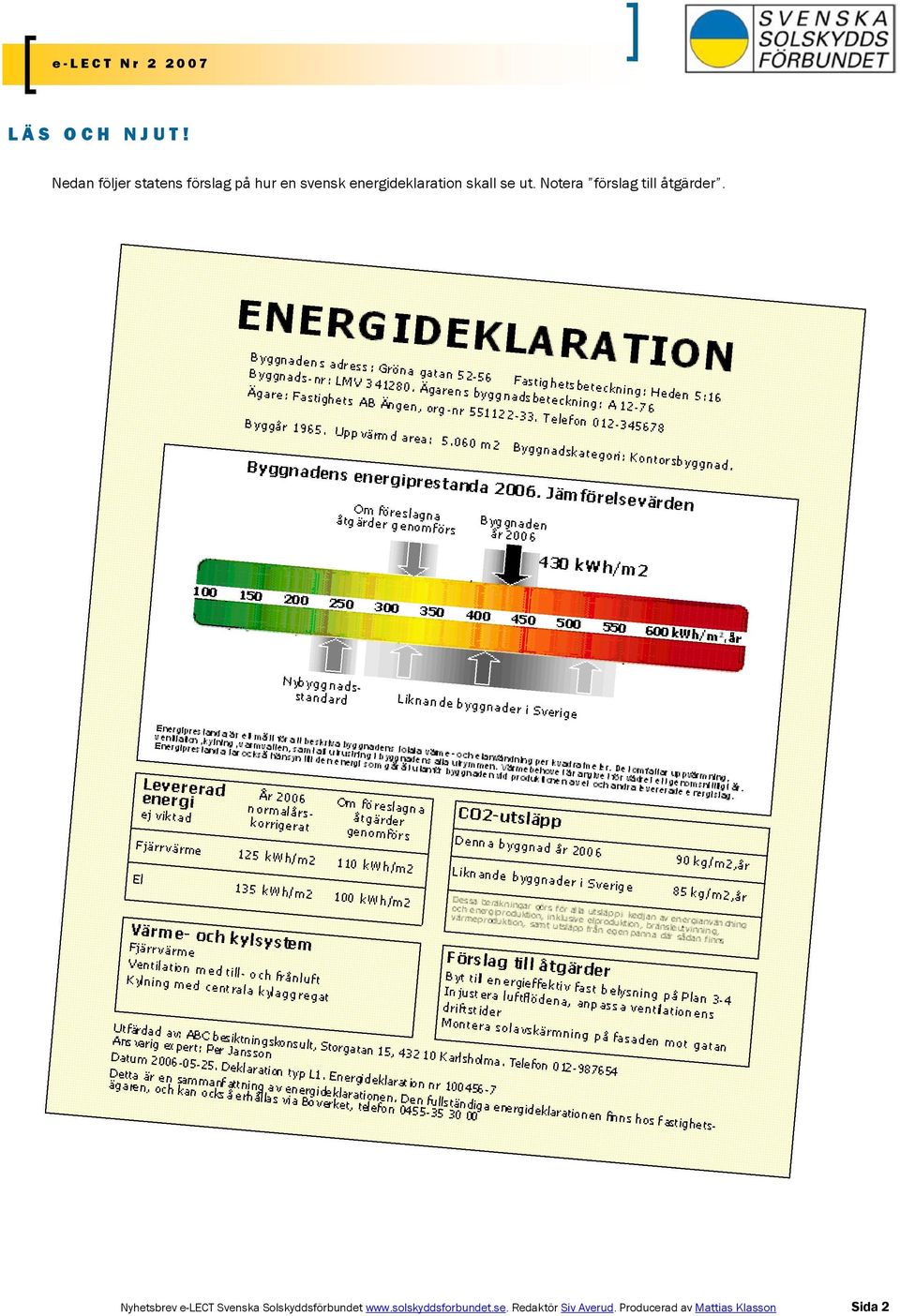 hur en svensk energideklaration