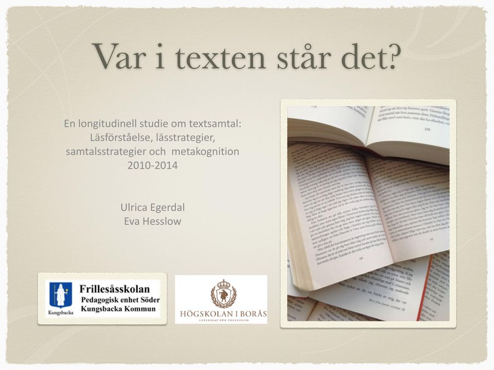 Läsförståelse, lässtrategier,