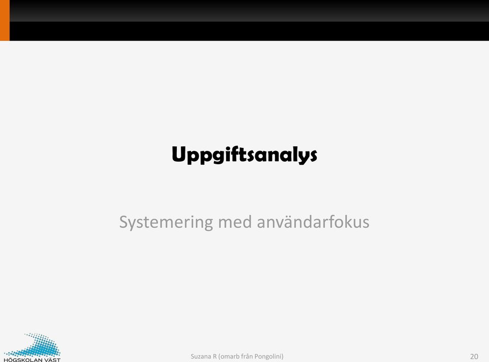 användarfokus