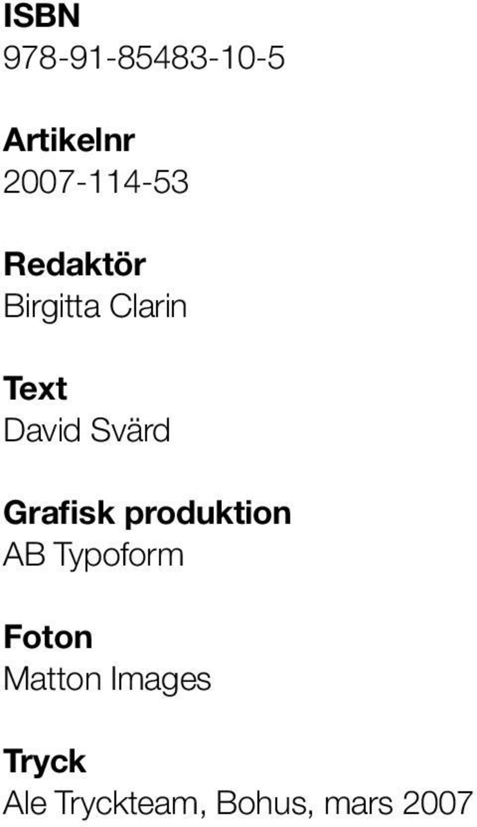 David Svärd Grafisk produktion AB Typoform