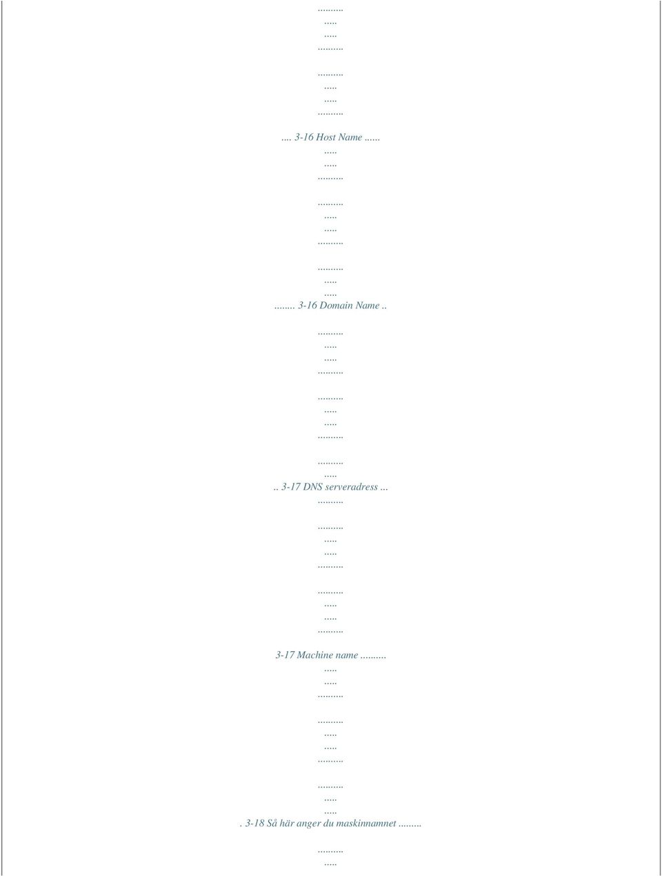 ... 3-17 DNS serveradress.