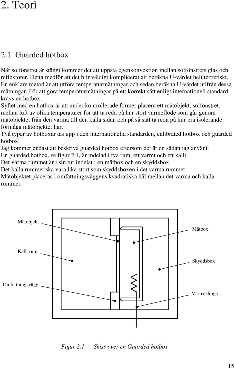 För att göra temperaturmätningar på ett korrekt sätt enligt internationell standard krävs en hotbox.