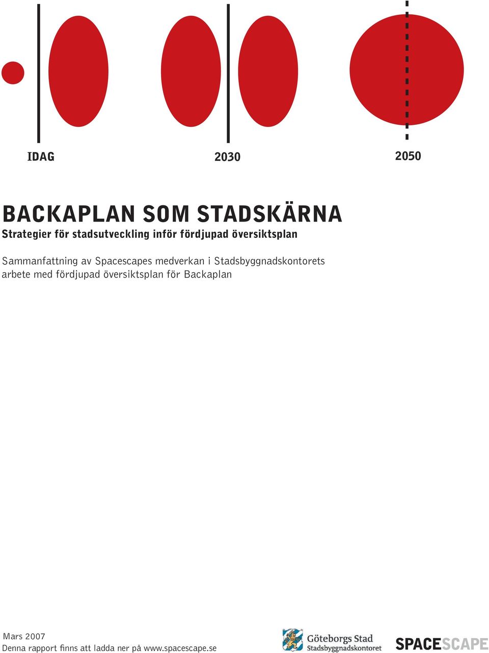 Stadsbyggnadskontorets arbete med fördjupad översiktsplan för Backaplan Mars