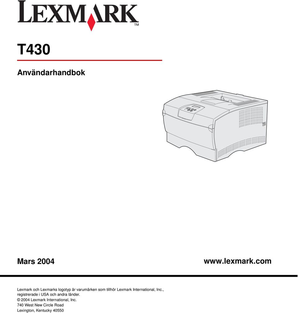 Lexmark International, Inc.