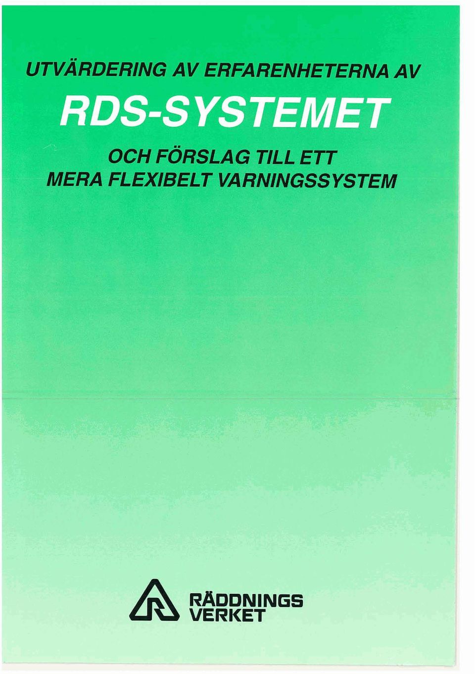 AV RDS-SYSTEMET
