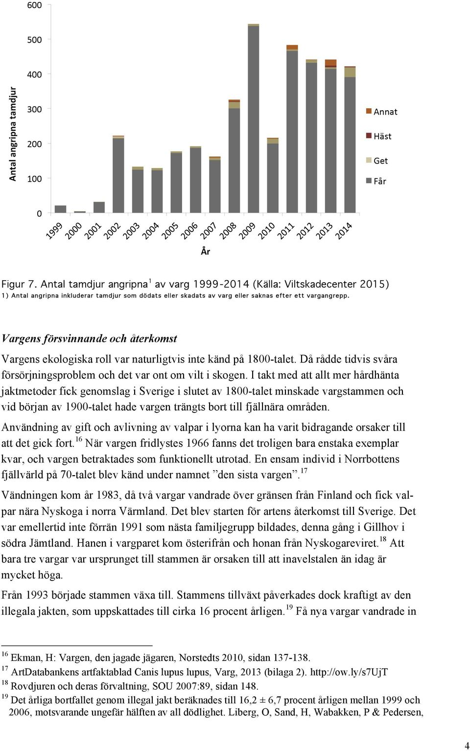 Användning av gift och avlivning av valpar i lyorna kan ha varit bidragande orsaker till att det gick fort.