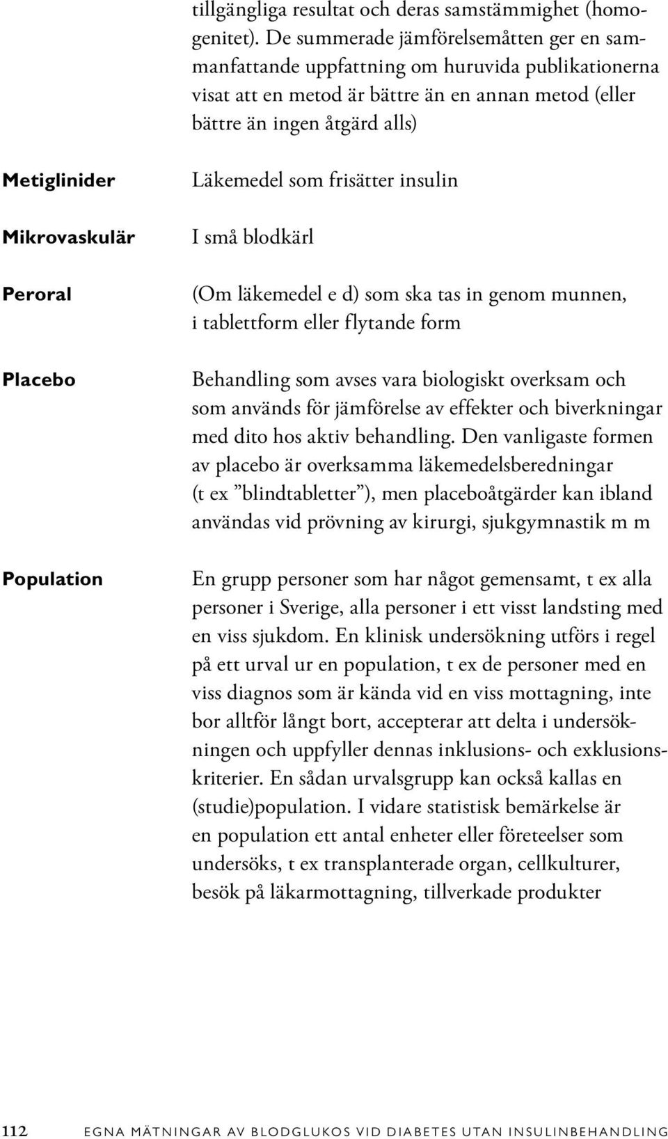 Mikrovaskulär Peroral Placebo Population Läkemedel som frisätter insulin I små blodkärl (Om läkemedel e d) som ska tas in genom munnen, i tablettform eller flytande form Behandling som avses vara