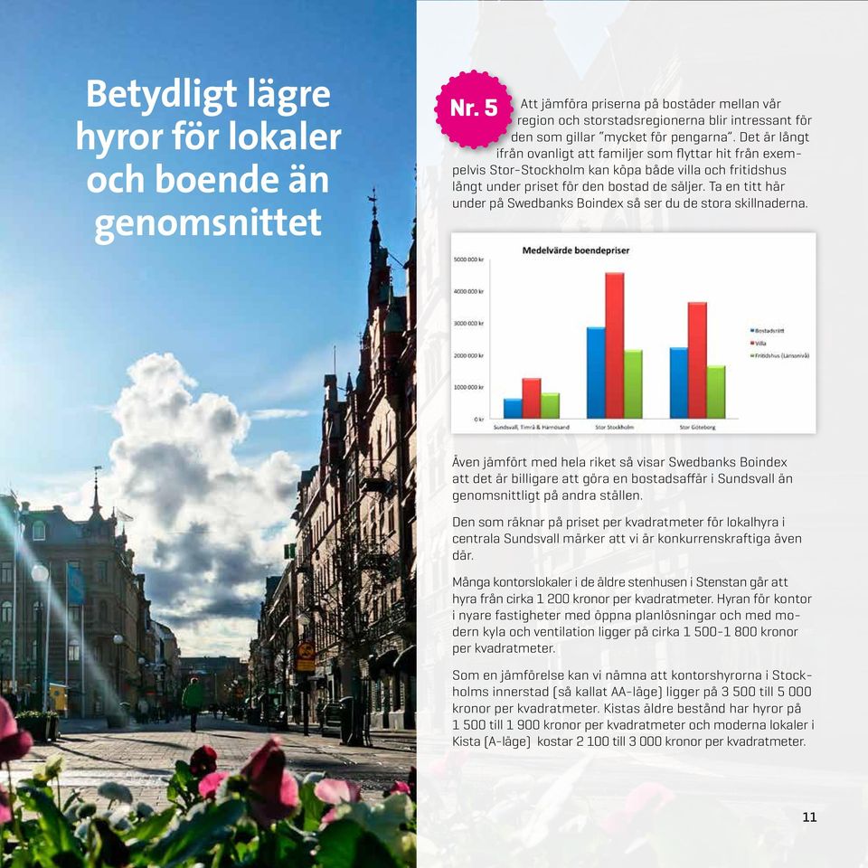 Ta en titt här under på Swedbanks Boindex så ser du de stora skillnaderna.