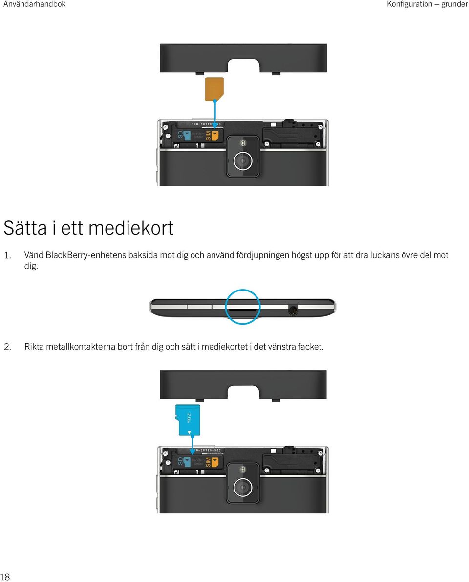 fördjupningen högst upp för att dra luckans övre del mot dig.