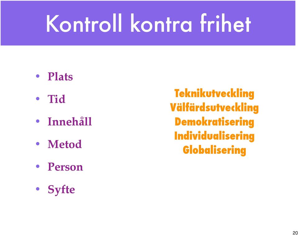 Teknikutveckling Välfärdsutveckling