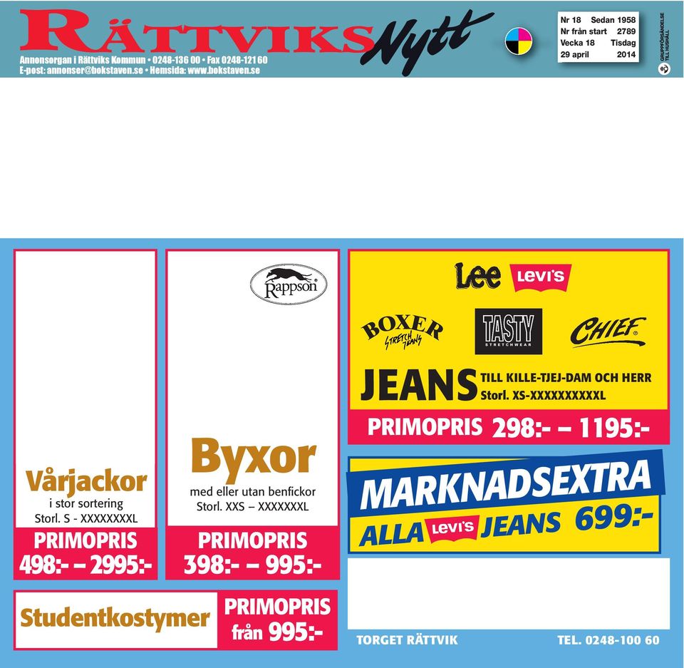 S - XXXXXXXXL PRIMOPRIS 498:- 2995:- Studentkostymer Byxor med eller utan benfickor Storl.