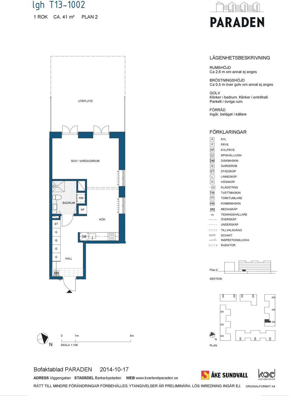 ISPETIOSUCA Plan 2 SETIO PA Bofaktablad PARADE ADRESS Viggengatan ADSDE Barkarbystaden WEB