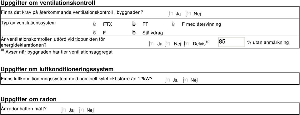 Självdrag energideklarationen?