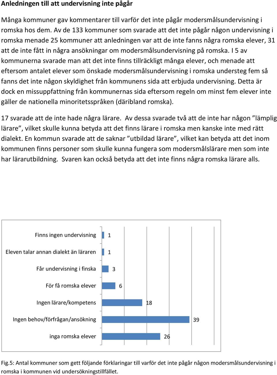 modersmålsundervisning på romska.