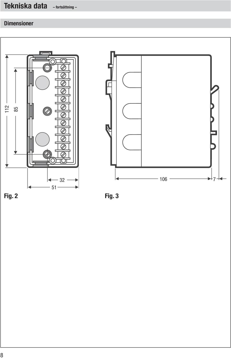 Dimensioner 112 85