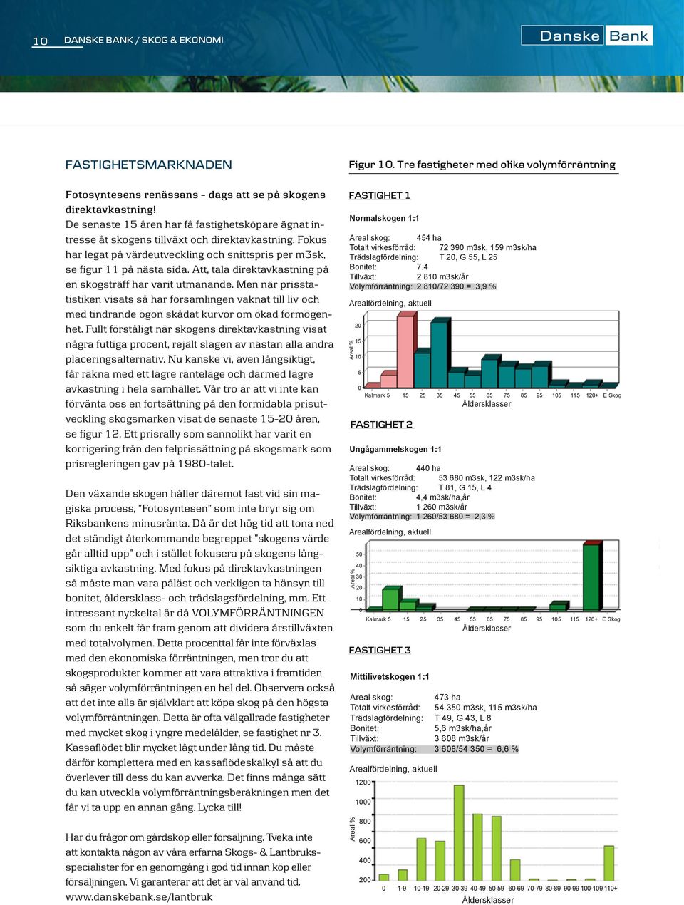 Att, tala direktavkastning på en skogsträff har varit utmanande. Men när prisstatistiken visats så har församlingen vaknat till liv och med tindrande ögon skådat kurvor om ökad förmögenhet.