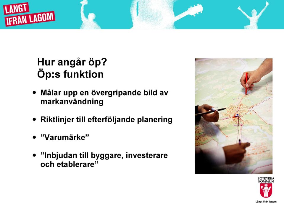 bild av markanvändning Riktlinjer till