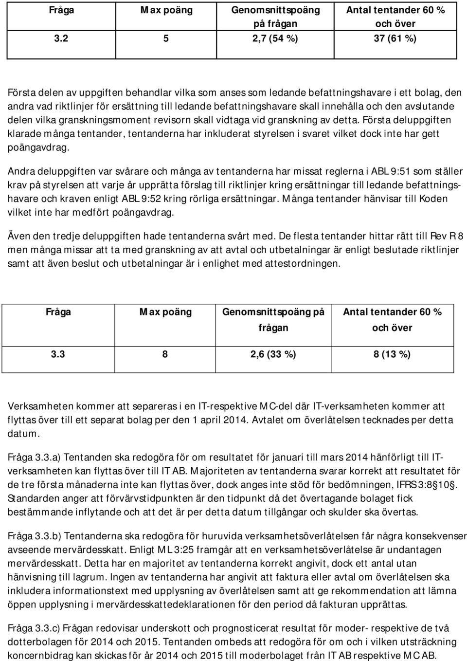 innehålla och den avslutande delen vilka granskningsmoment revisorn skall vidtaga vid granskning av detta.