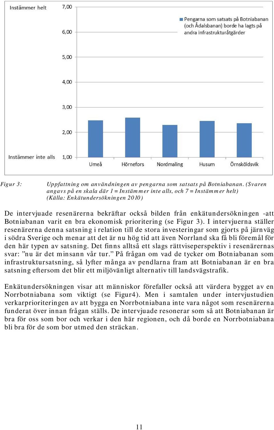 Botniabanan varit en bra ekonomisk prioritering (se Figur 3).