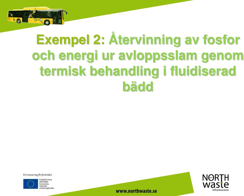 avloppsslam genom termisk