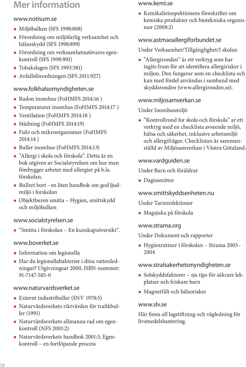 zavfallsförordningen (SFS 2011:927) www.folkhalsomyndigheten.