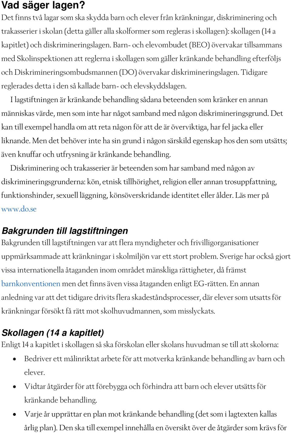 diskrimineringslagen.