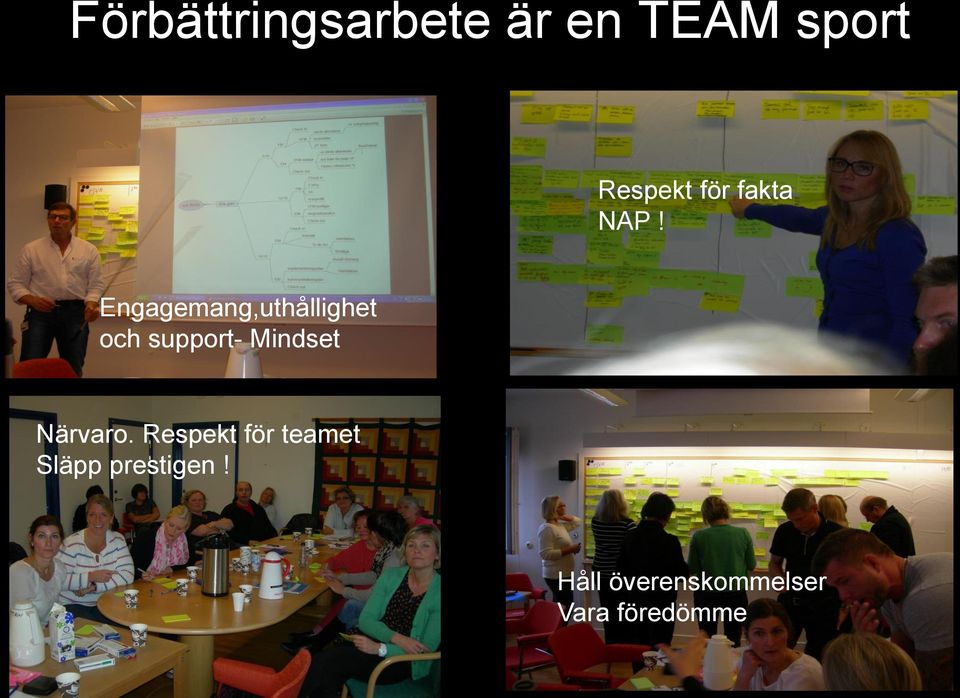 Engagemang,uthållighet och support- Mindset